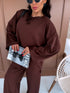 large size set "MANHATTAN" - CHOCO
